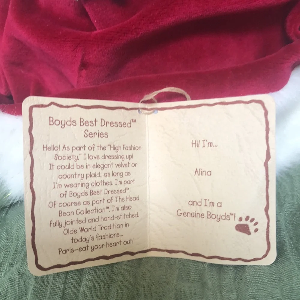 Boyd’s Bear Alina Christmas Tree Topper EUC - Picture 10 of 12